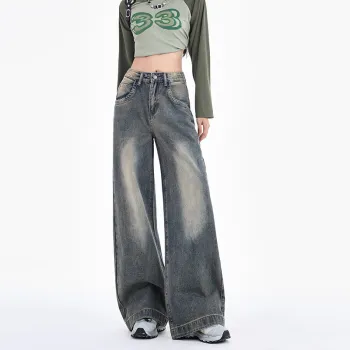 BENGEN Jeans Women's Vintage Blue