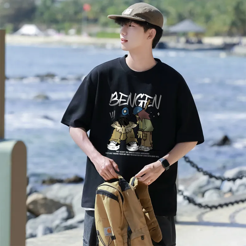 BENGEN T Shirts Unisex-3
