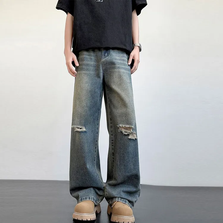 BENGEN Jeans Unisex-9