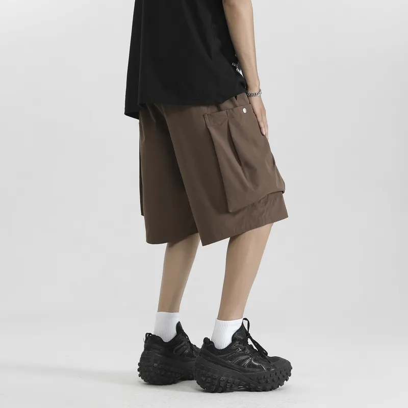 BENGEN Casual Shorts Men-11