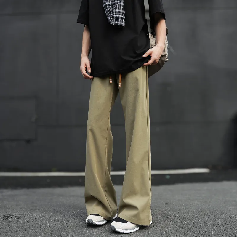 BENGEN Casual Pants Unisex-11