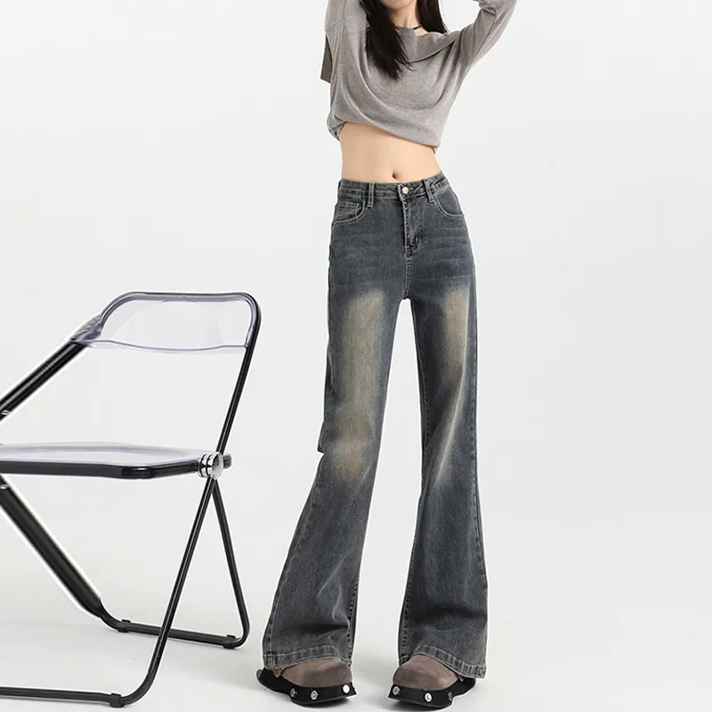 BENGEN Jeans Women's Vintage Blue-43