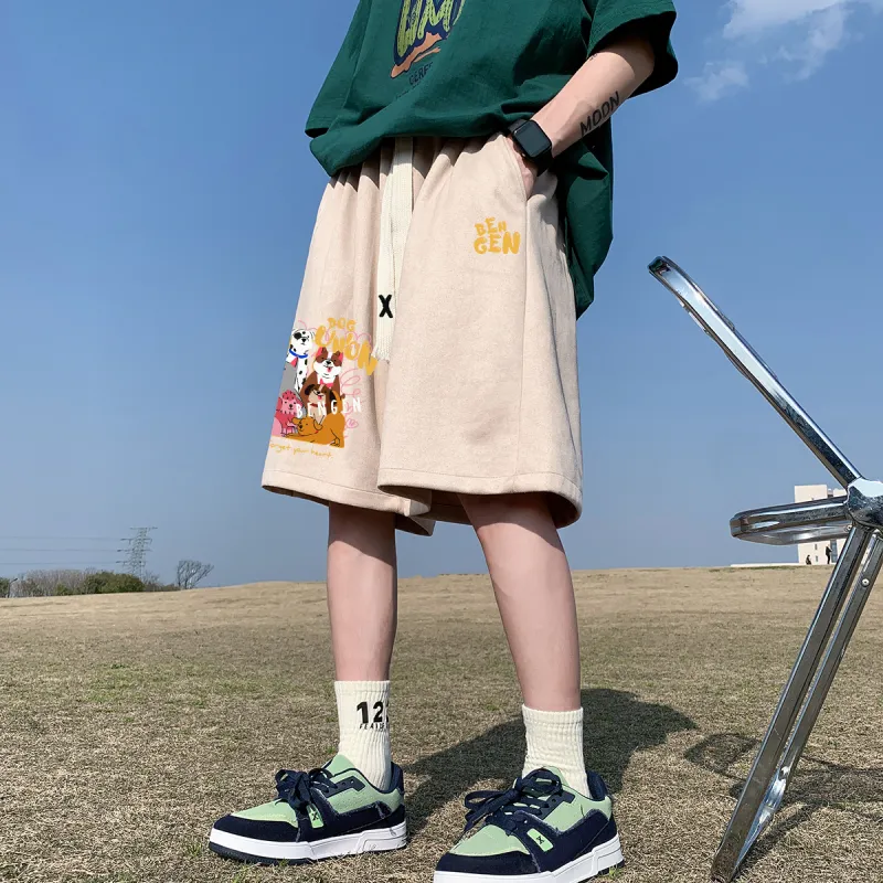 BENGEN Casual Shorts Unisex-6