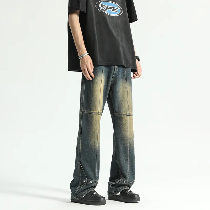 BENGEN Jeans Spring Summer Unisex-35