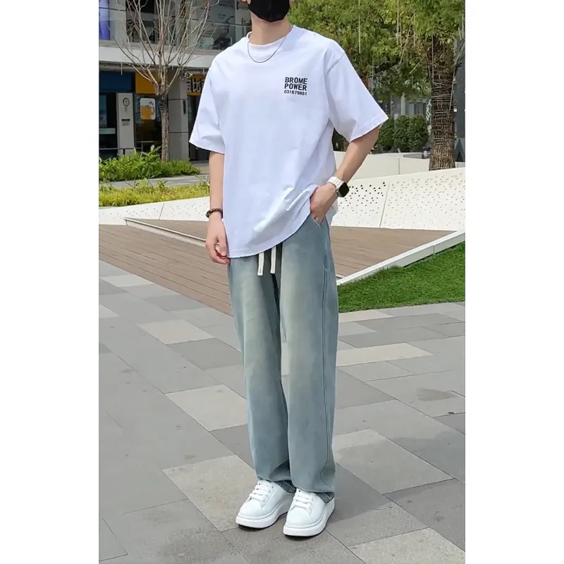 BENGEN Jeans Unisex-3