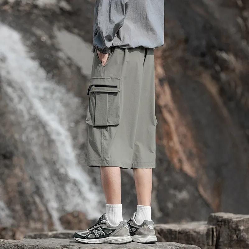 BENGEN Cargo Shorts Unisex-7