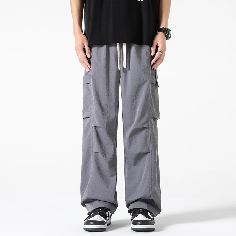 BENGEN Casual Pants Unisex-5