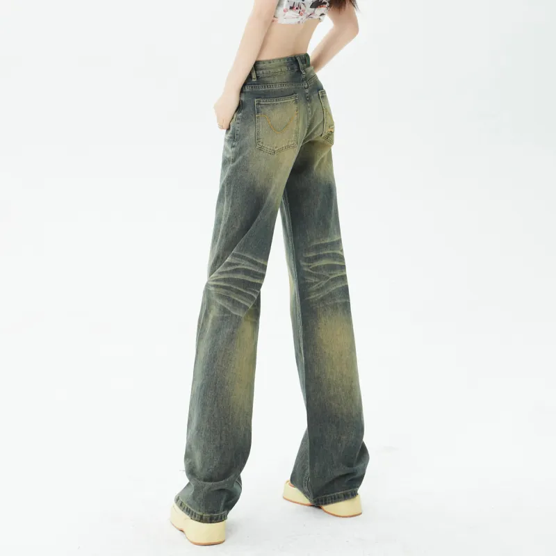 BENGIN Jeans Women's Vintage Blue-10