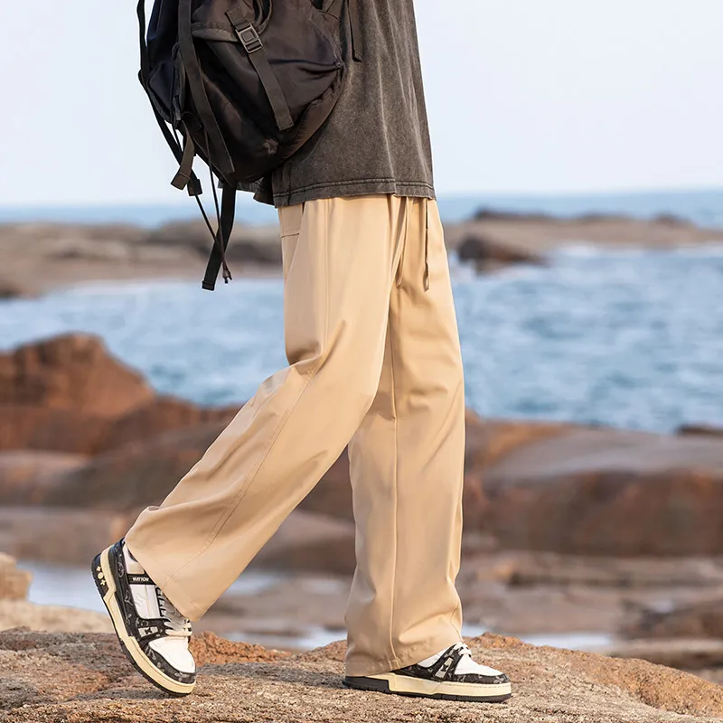 BENGEN Casual Pants Unisex-3