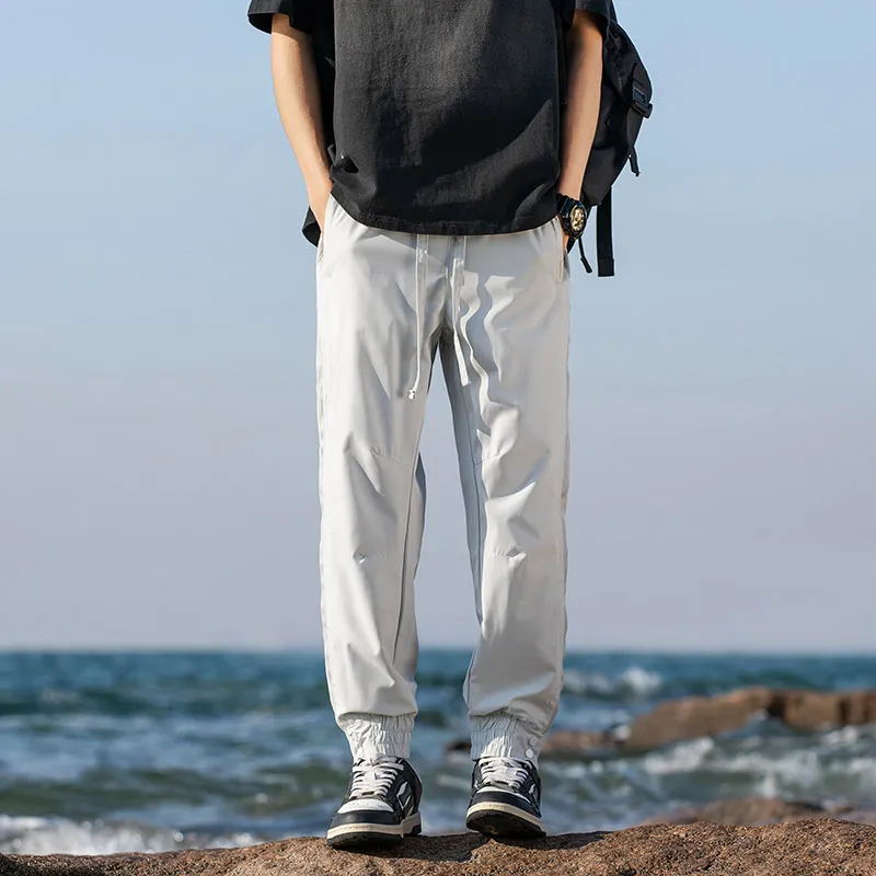 BENGEN Casual Pants Unisex-7