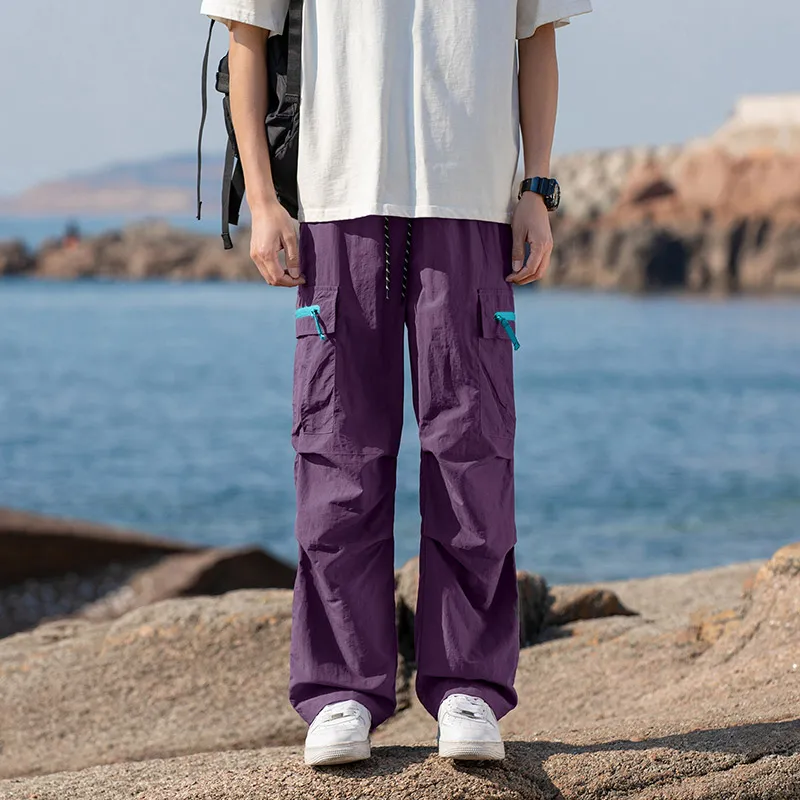BENGEN Casual Pants Unisex-10