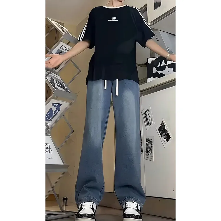 BENGEN Jeans Unisex-6