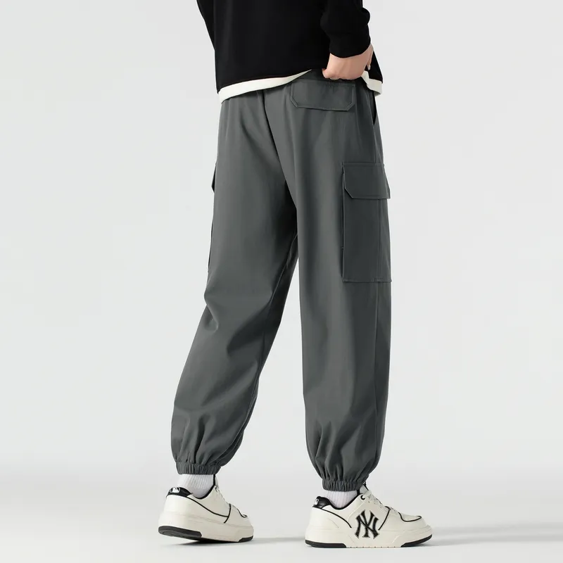 BENGEN Casual Pants Unisex-8