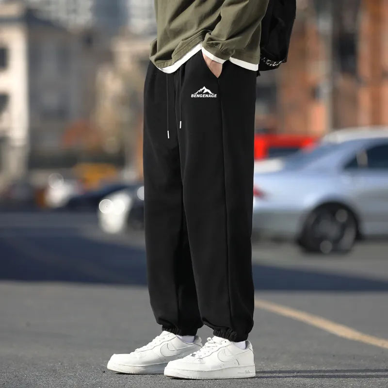 BENGEN Knitted Sports Pants Unisex-2