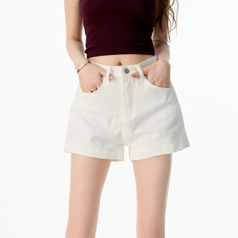 BENGEN Denim Shorts Women's-2