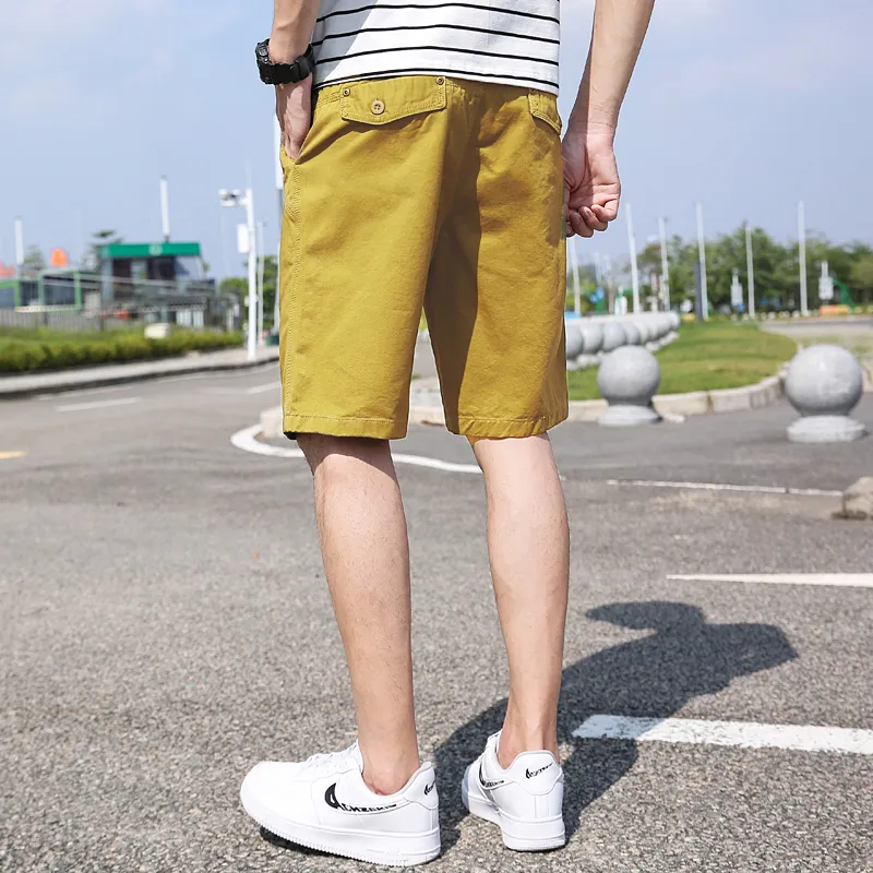 BENGEN Casual Shorts Unisex-8
