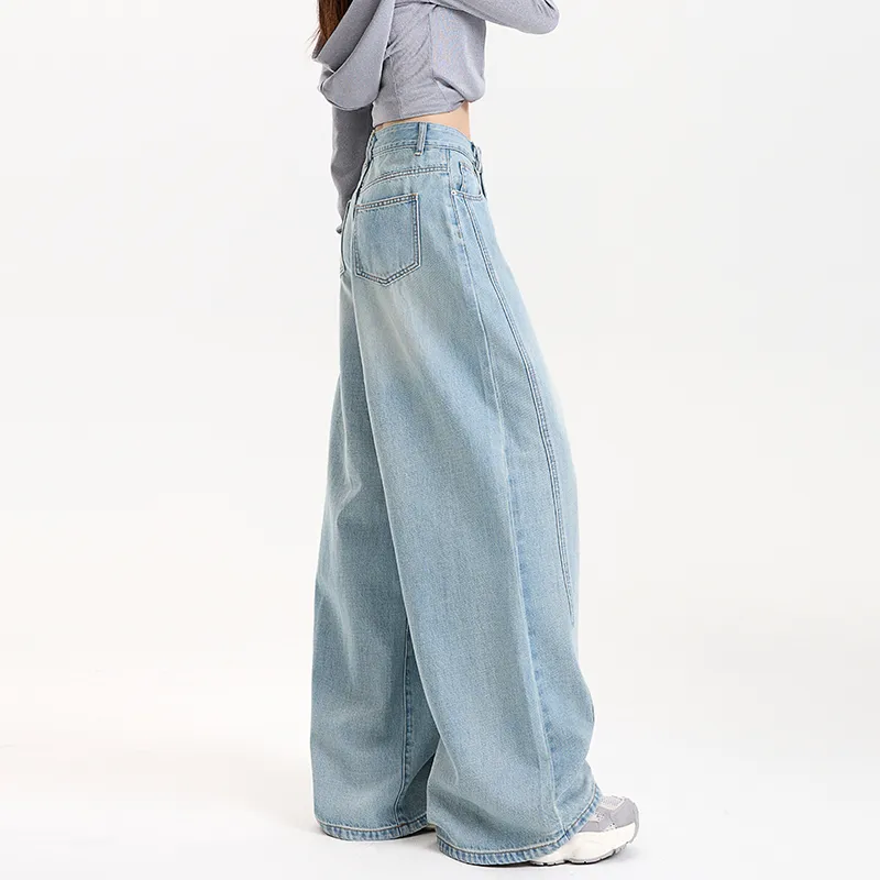 BENGEN Jeans Women's Nostalgic Blue-1