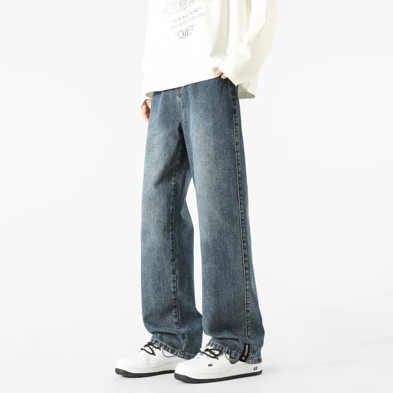 BENGEN Jeans Unisex Nostalgic Blue-4