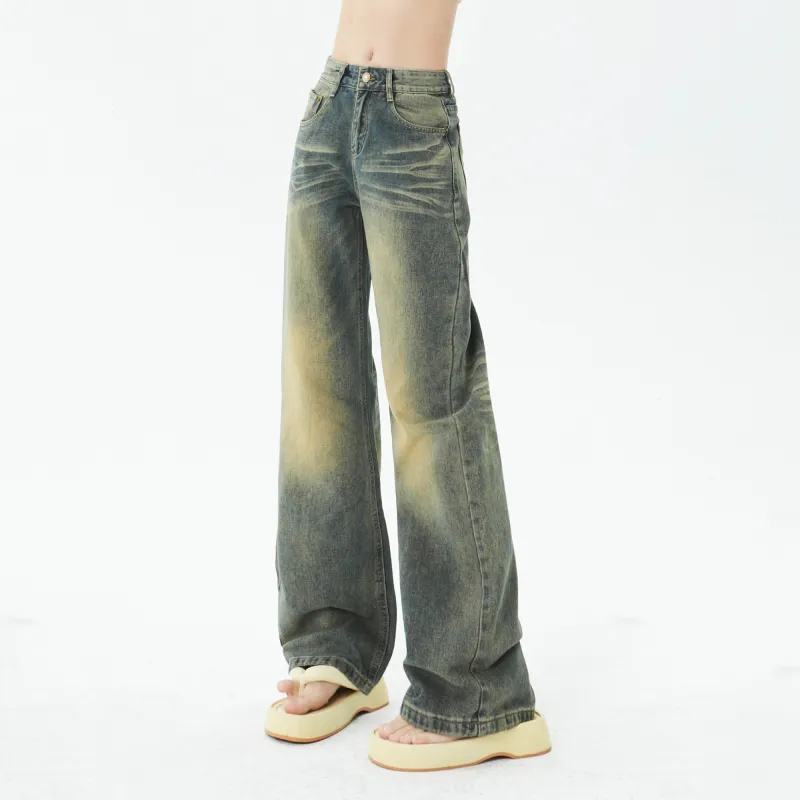 BENGIN Jeans Women's Vintage Blue-8