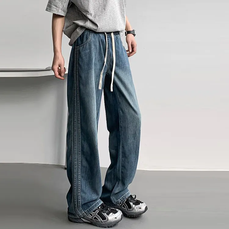 BENGEN Jeans Unisex-2