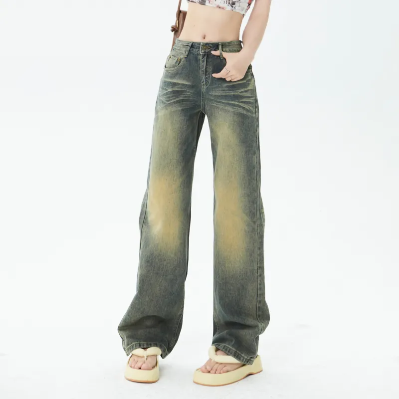 BENGIN Jeans Women's Vintage Blue-7