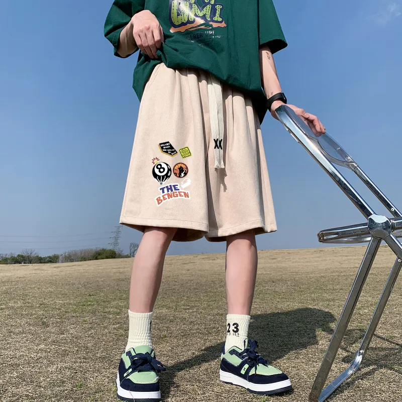 BENGEN Casual Shorts Unisex-7