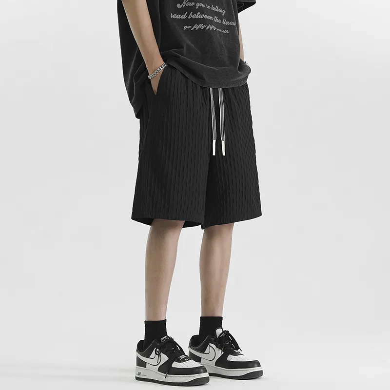 BENGEN Casual Shorts Men-6