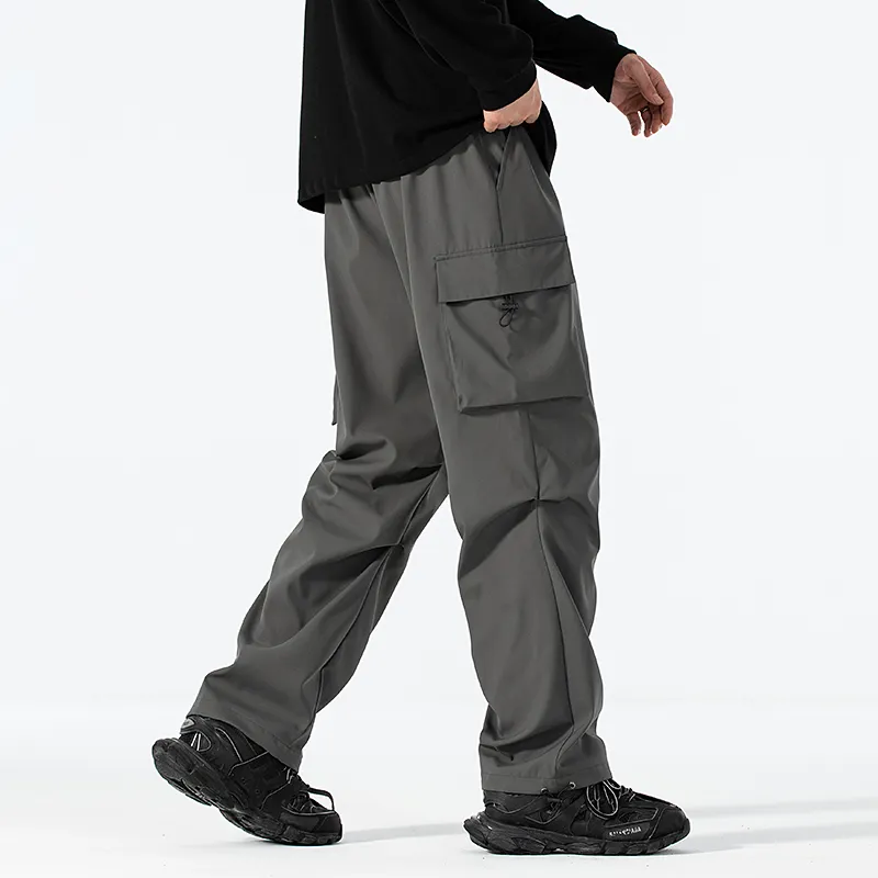 BENGEN Casual Pants Unisex-8