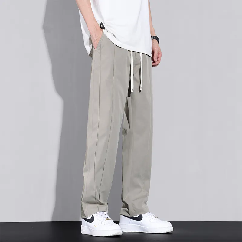 BENGEN Casual Pants Unisex-11