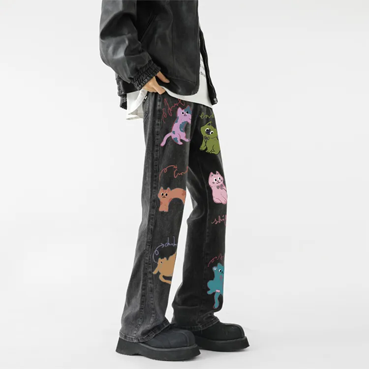BENGEN Jeans Unisex-16