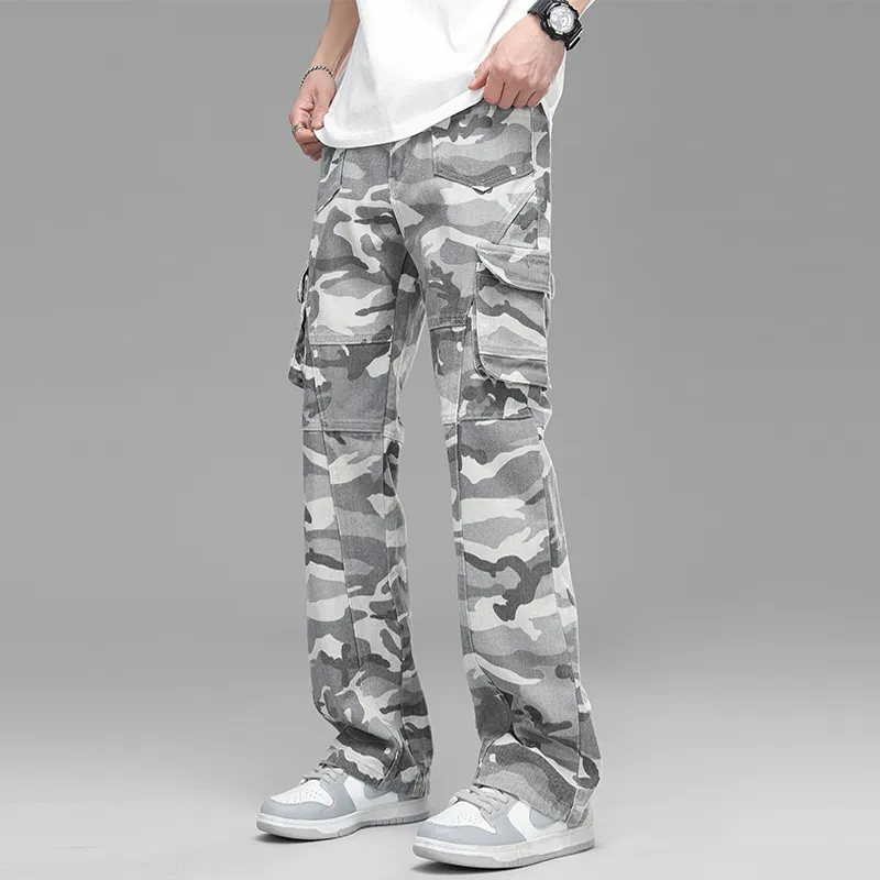 BENGEN Jeans Unisex Camouflage-1