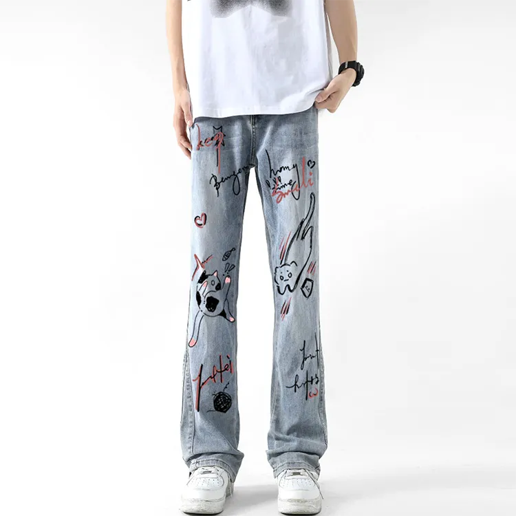 BENGEN Jeans Unisex-21