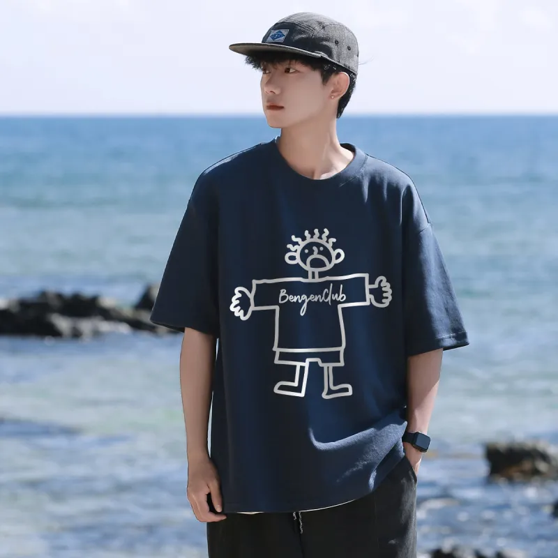 BENGEN T Shirts Unisex-17