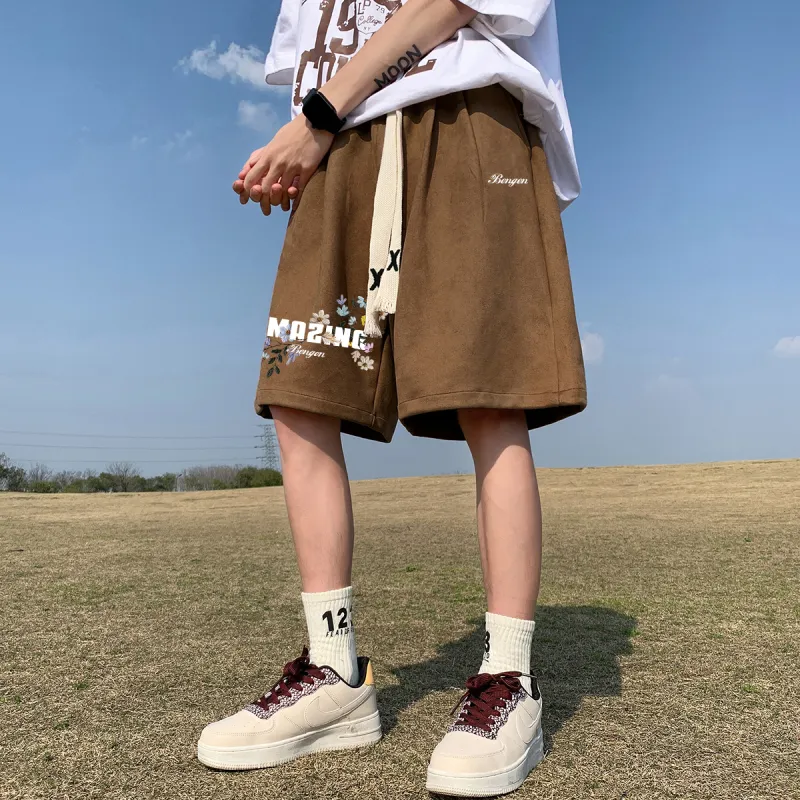 BENGEN Casual Shorts Unisex-10