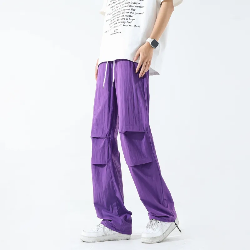 BENGEN Casual Pants Unisex-17