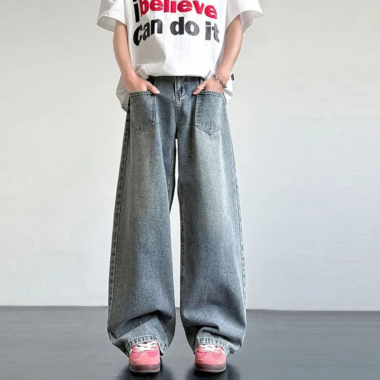 BENGEN Jeans Unisex-2