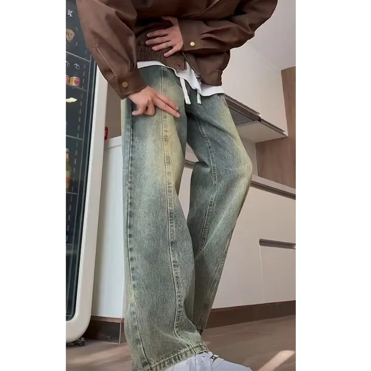BENGEN Jeans Unisex-2