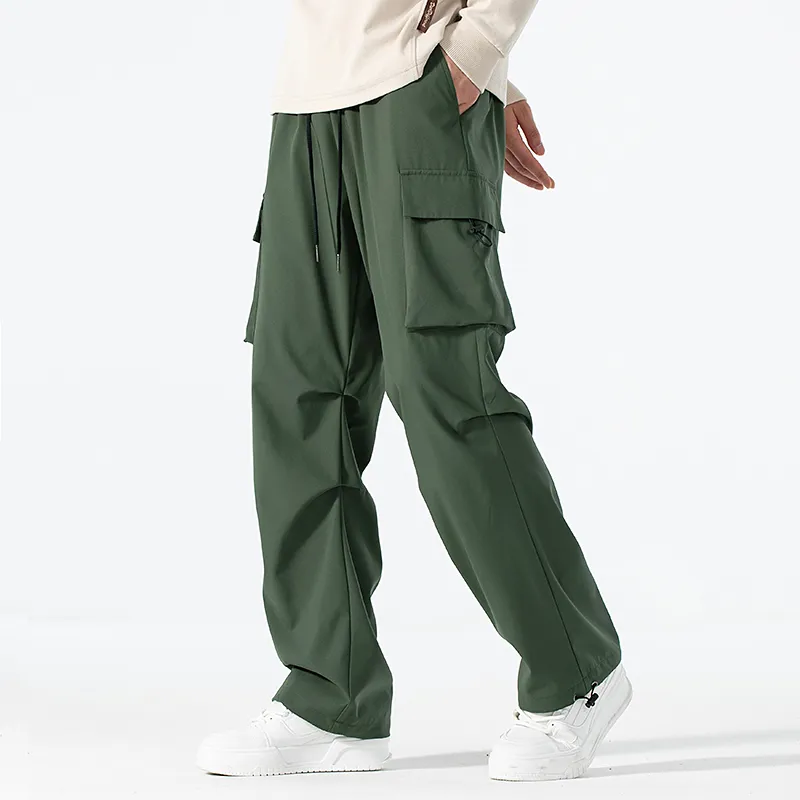 BENGEN Casual Pants Unisex-11