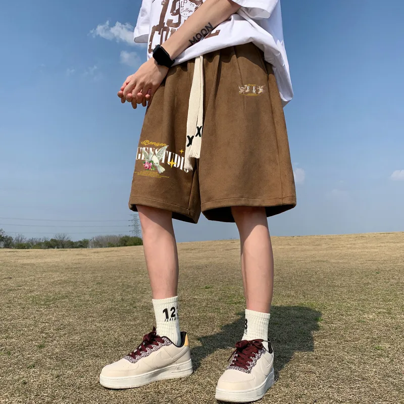 BENGEN Casual Shorts Unisex-10
