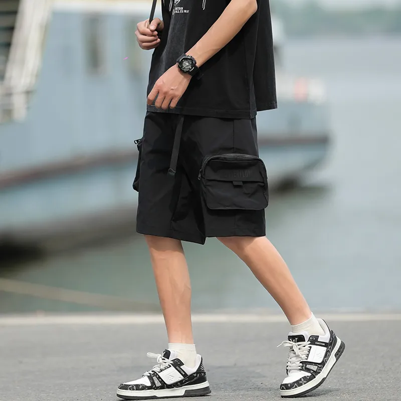 BENGEN Casual Shorts Men-4