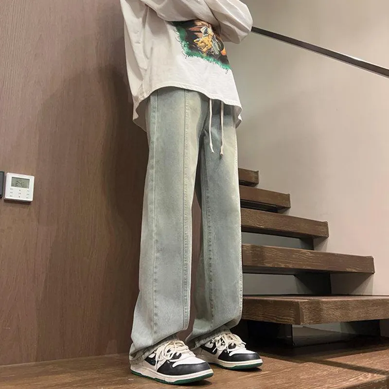 BENGEN Jeans Unisex-13