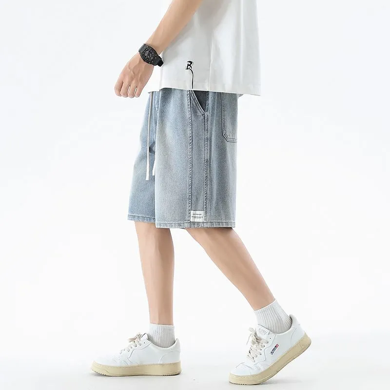 BENGEN Denim Shorts Unisex-6