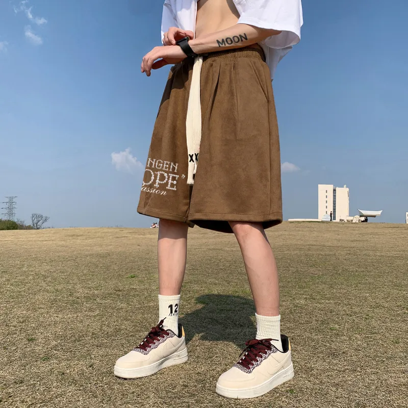 BENGEN Casual Shorts Unisex-11