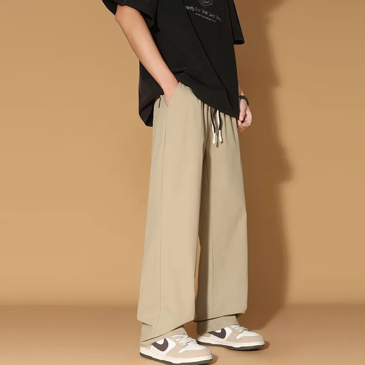 BENGEN Casual Pants Unisex-11
