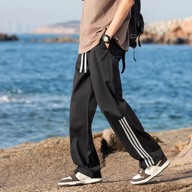 BENGEN Casual Pants Unisex-15