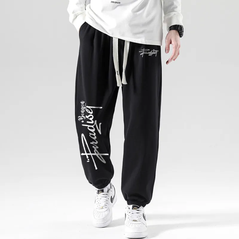 BENGEN Casual Pants Unisex-3