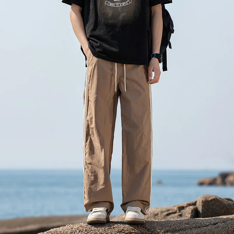 BENGEN Casual Pants Unisex-5