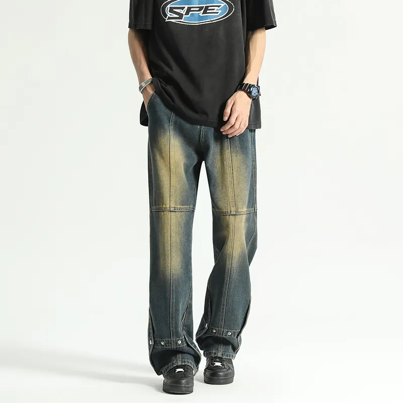 BENGEN Jeans Spring Summer Unisex-26