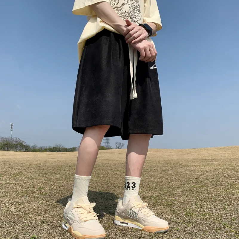 BENGEN Casual Shorts Unisex-3