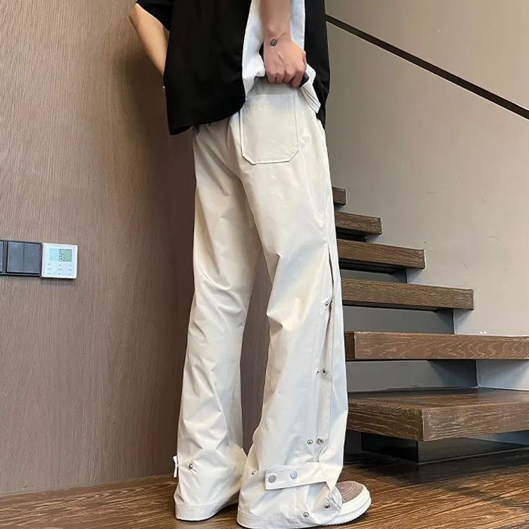 BENGEN Casual Pants Unisex-5